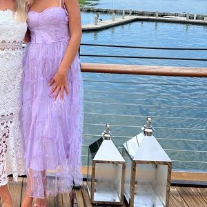 Hi! Selling this purple floral dress. Perfect for guest wedding dress.